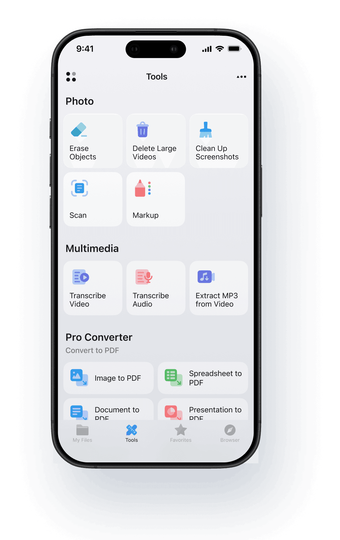 Documents App on iPhone