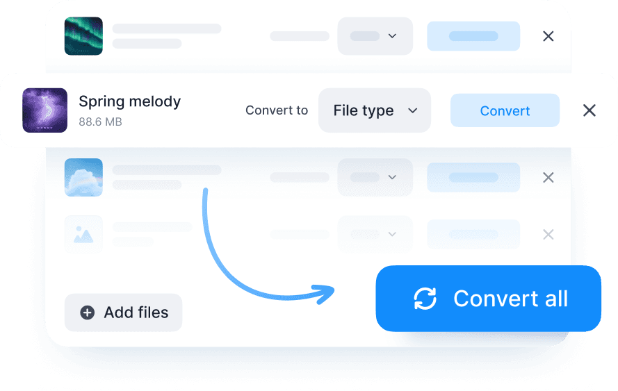 Document conversion interface preview